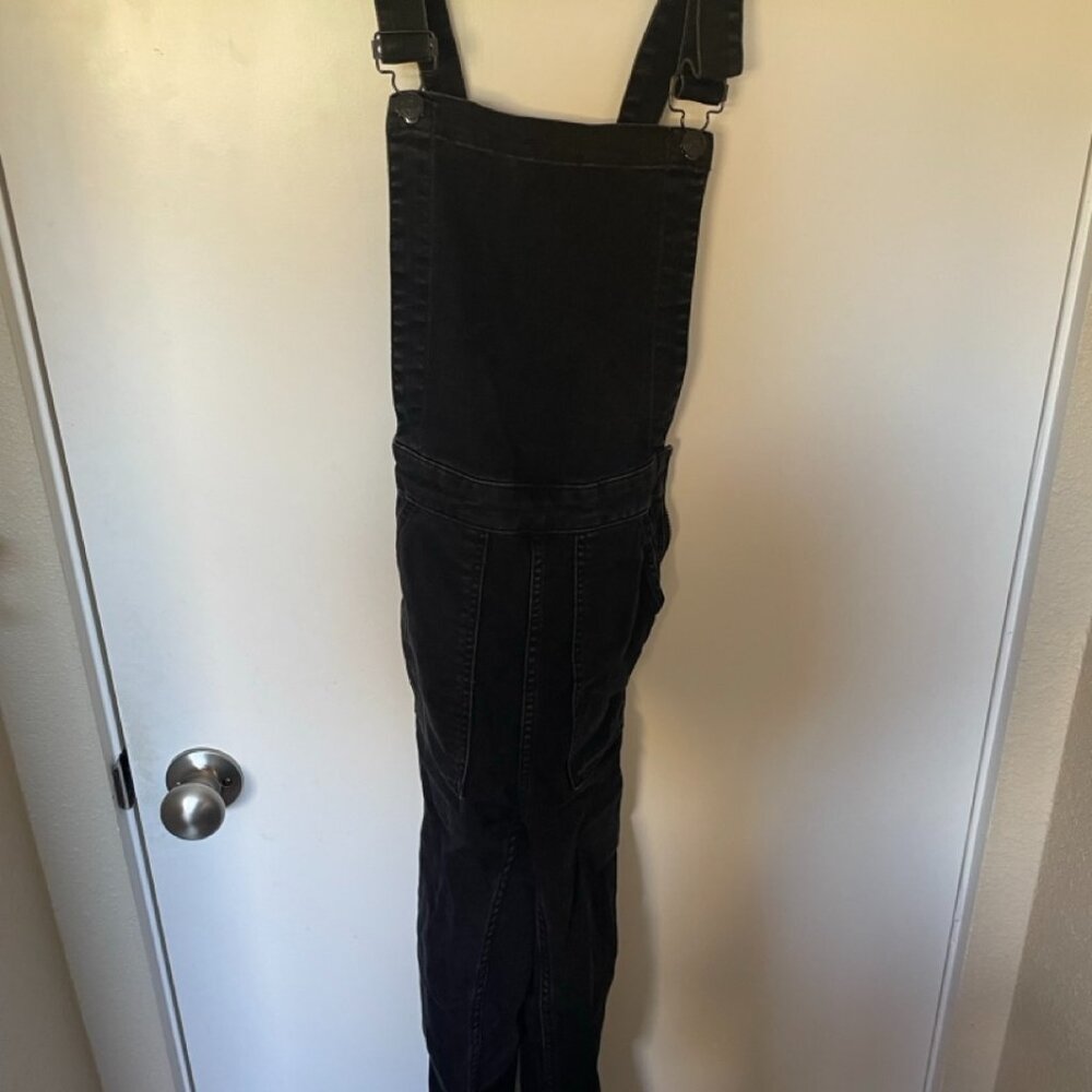 Madewell Women's Black Overalls Skinny